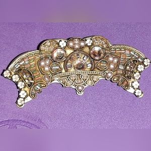 Vintage Beaded Brooch